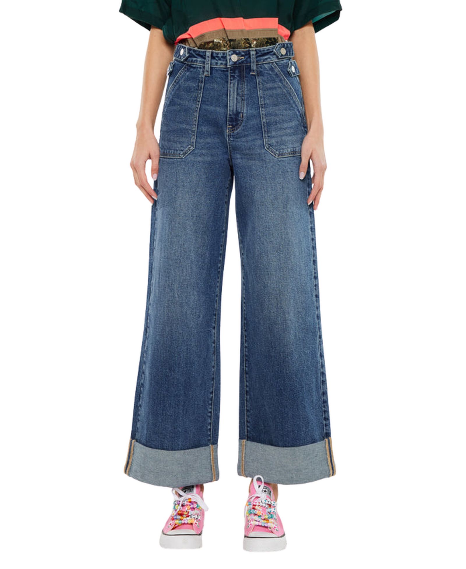 Женские джинсы KanCan Haylee Ultra High Rise 90's Wide Leg