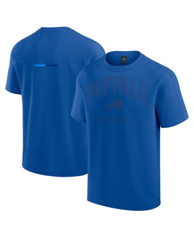 Fanatics Мужская и Женская футболка Buffalo Bills Elements Flex Tri-Blend, королевский синий