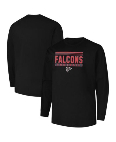 Мужская футболка Fanatics Atlanta Falcons Pop Long Sleeve, черная