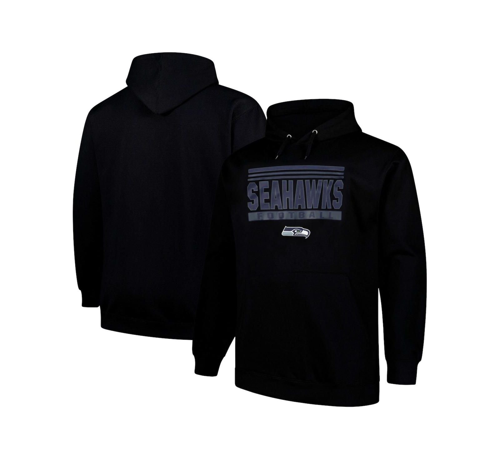 Мужская толстовка Fanatics Seattle Seahawks Big & Tall Pop Pullover