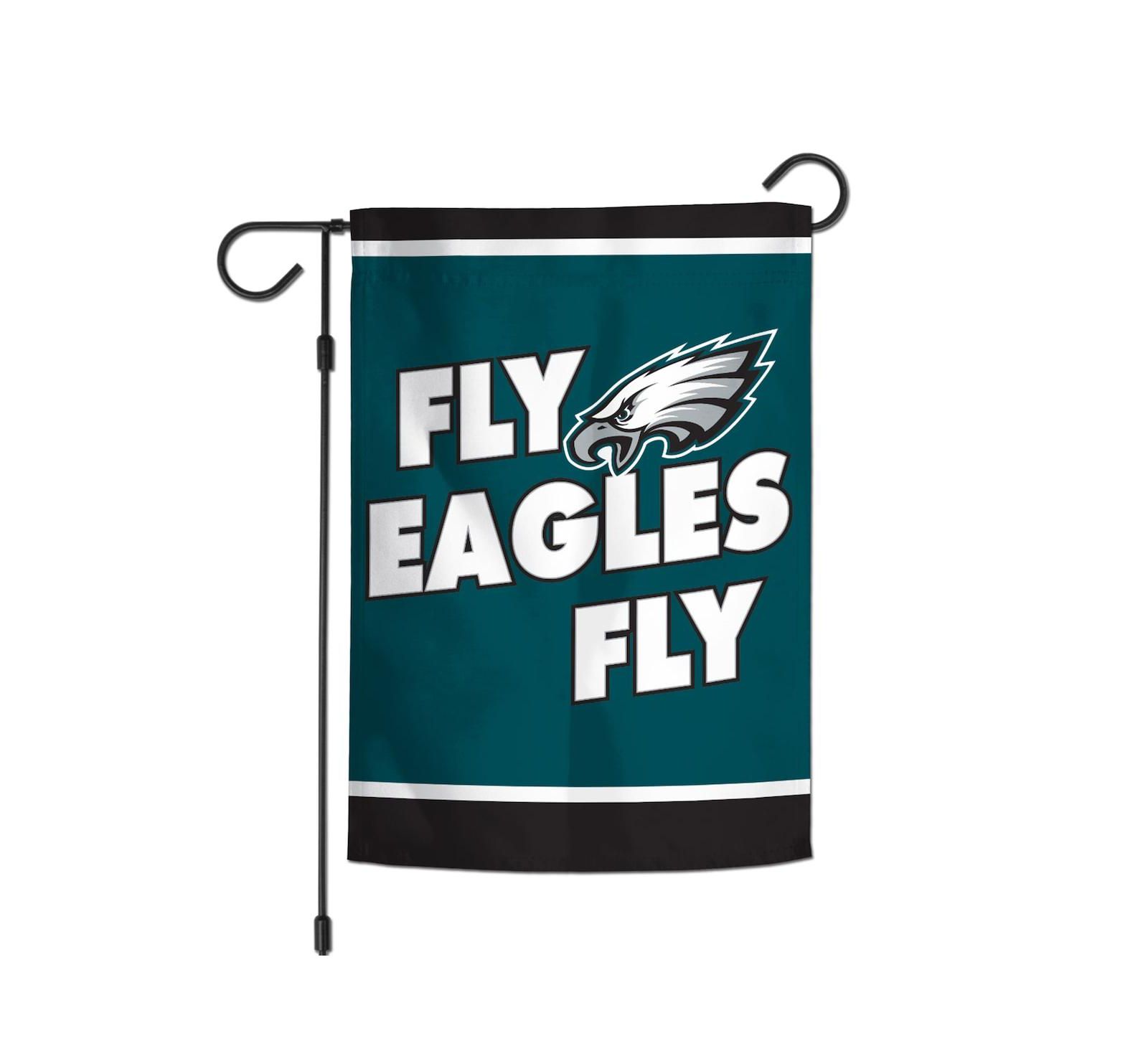 Двусторонний садовый флаг Wincraft с девизом команды Philadelphia Eagles, 12'' x 18''