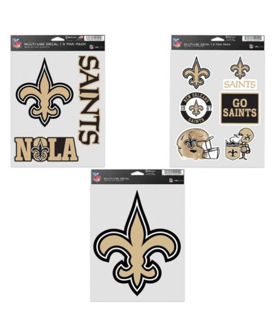 Набор наклеек Wincraft New Orleans Saints (3 шт.)