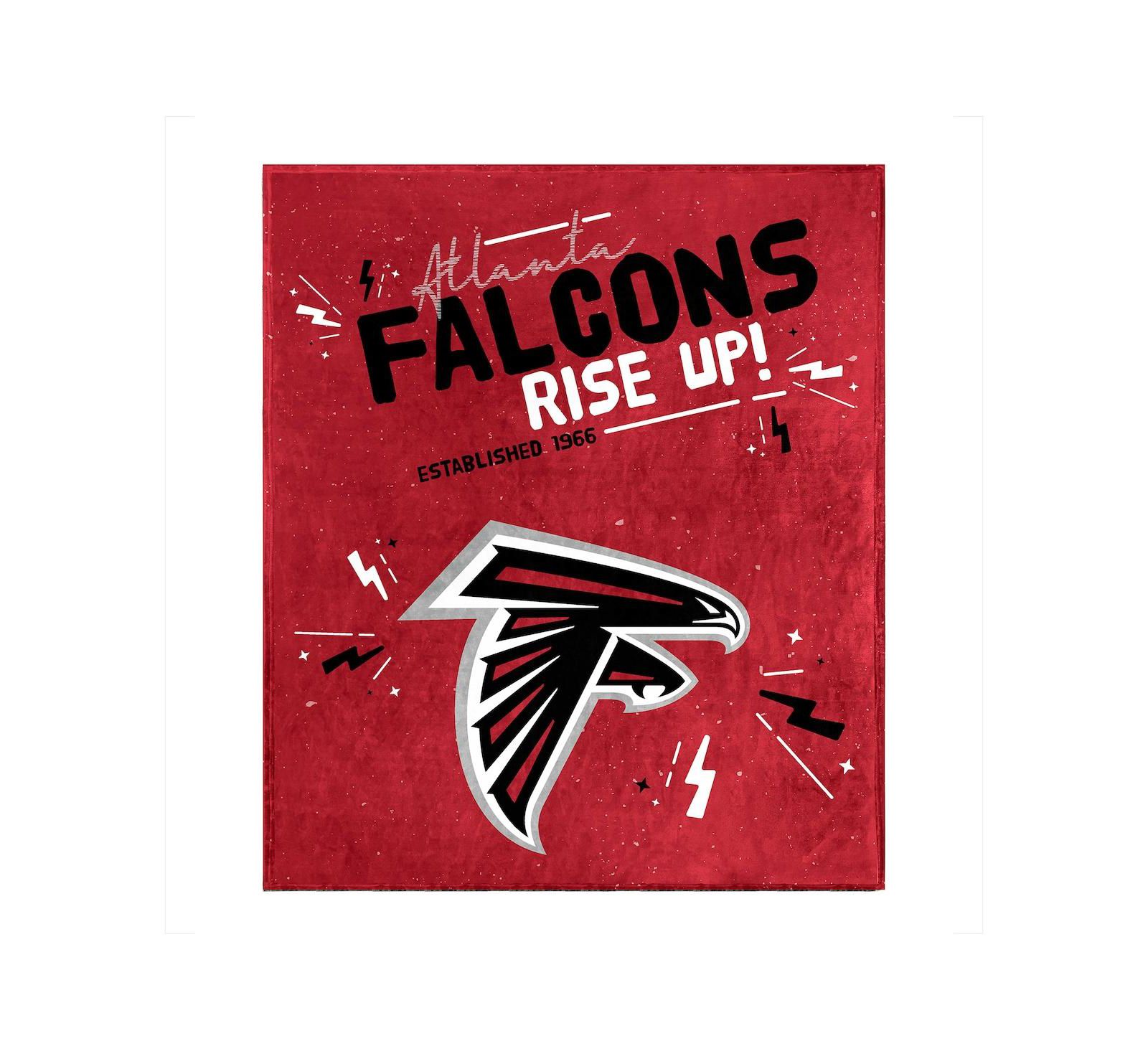 Logo Brands плед Atlanta Falcons 60" x 70" мягкий