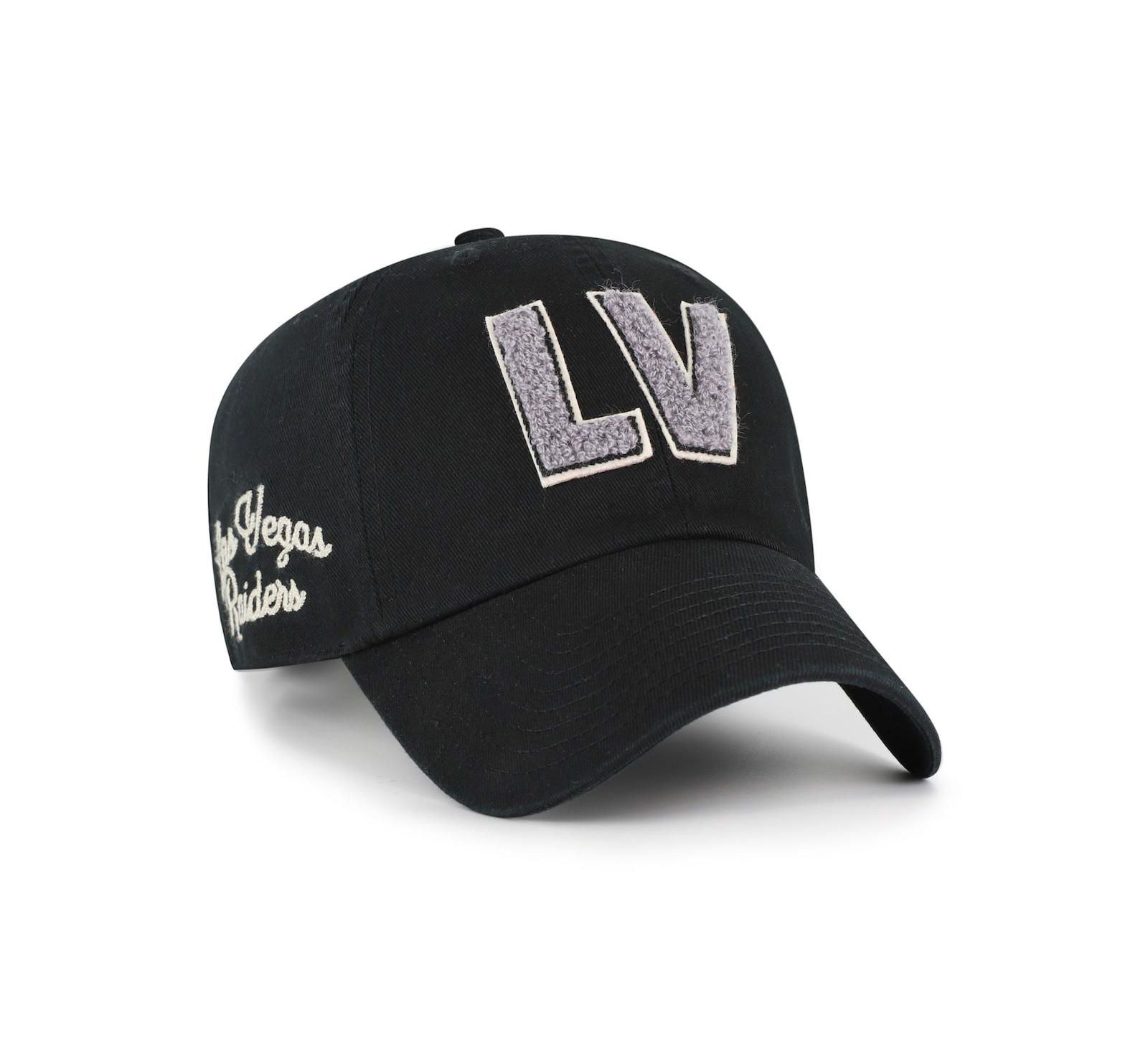 '47 Brand Women's Black Las Vegas Raiders Zoey Clean Up Adjustable Hat