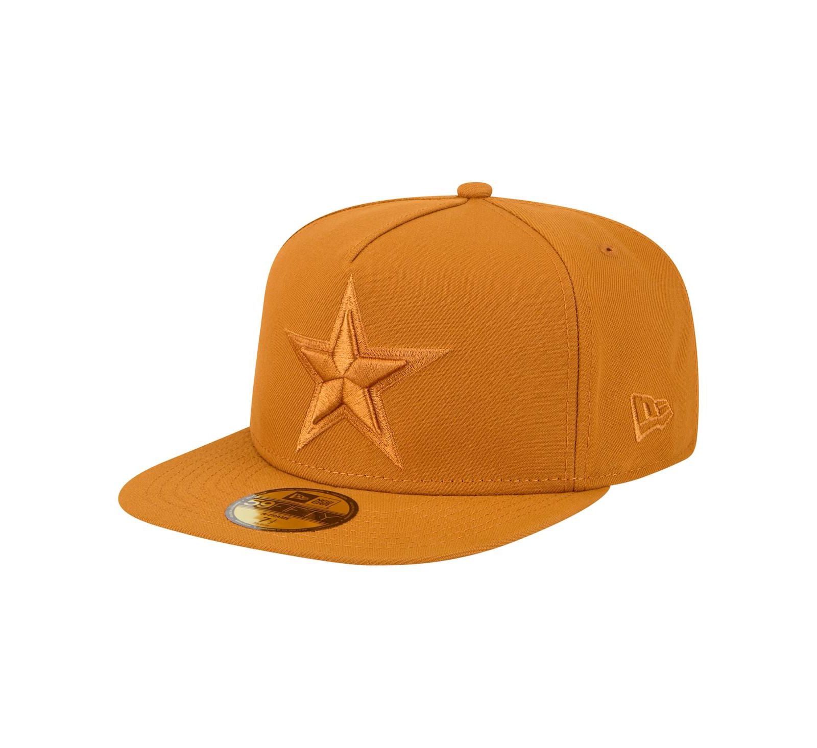 New Era Мужская коричневая кепка Dallas Cowboys Color Pack A-Frame 59FIFTY Fitted