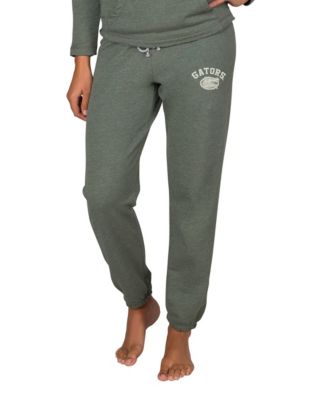 Concepts Sport Женские зеленые брюки Florida Gators Mainstream French Terry Tri-Blend