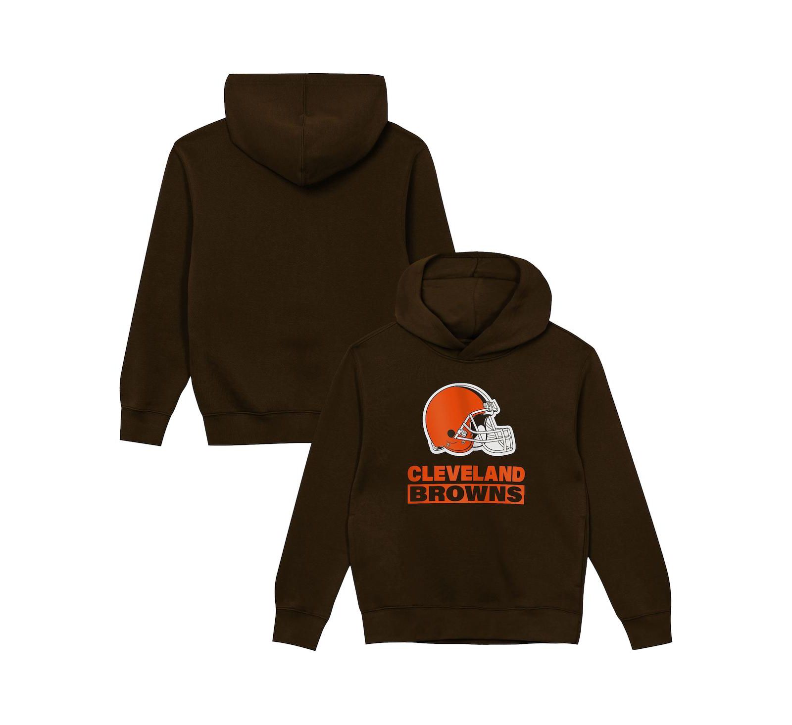 Детский худи Outerstuff Brown Cleveland Browns Back to Basics