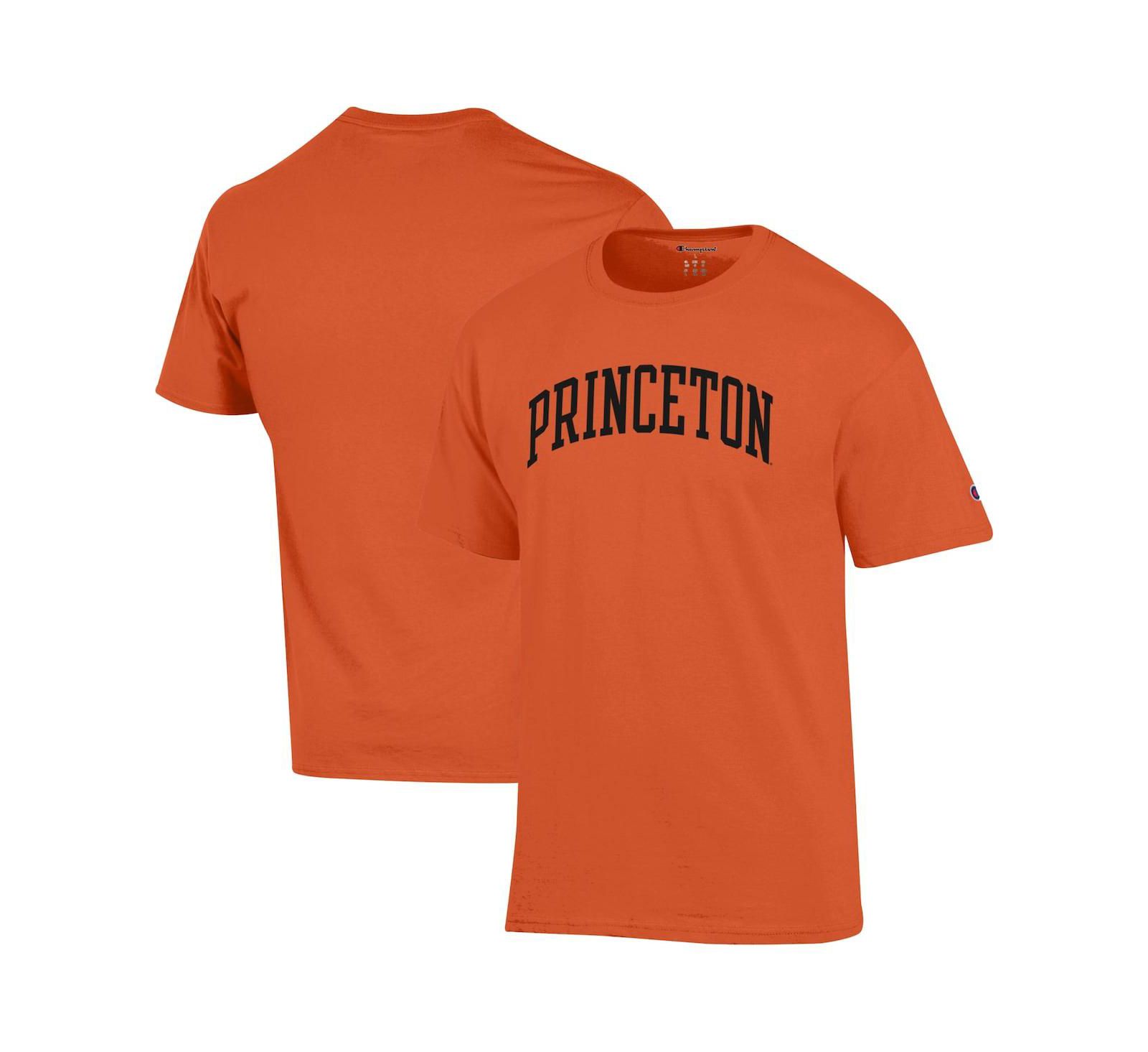 Champion Мужская футболка Princeton Tigers Basic Arch Orange