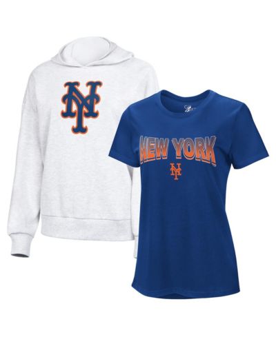 G-III 4Her by Carl Banks Женский комплект футболка и худи New York Mets