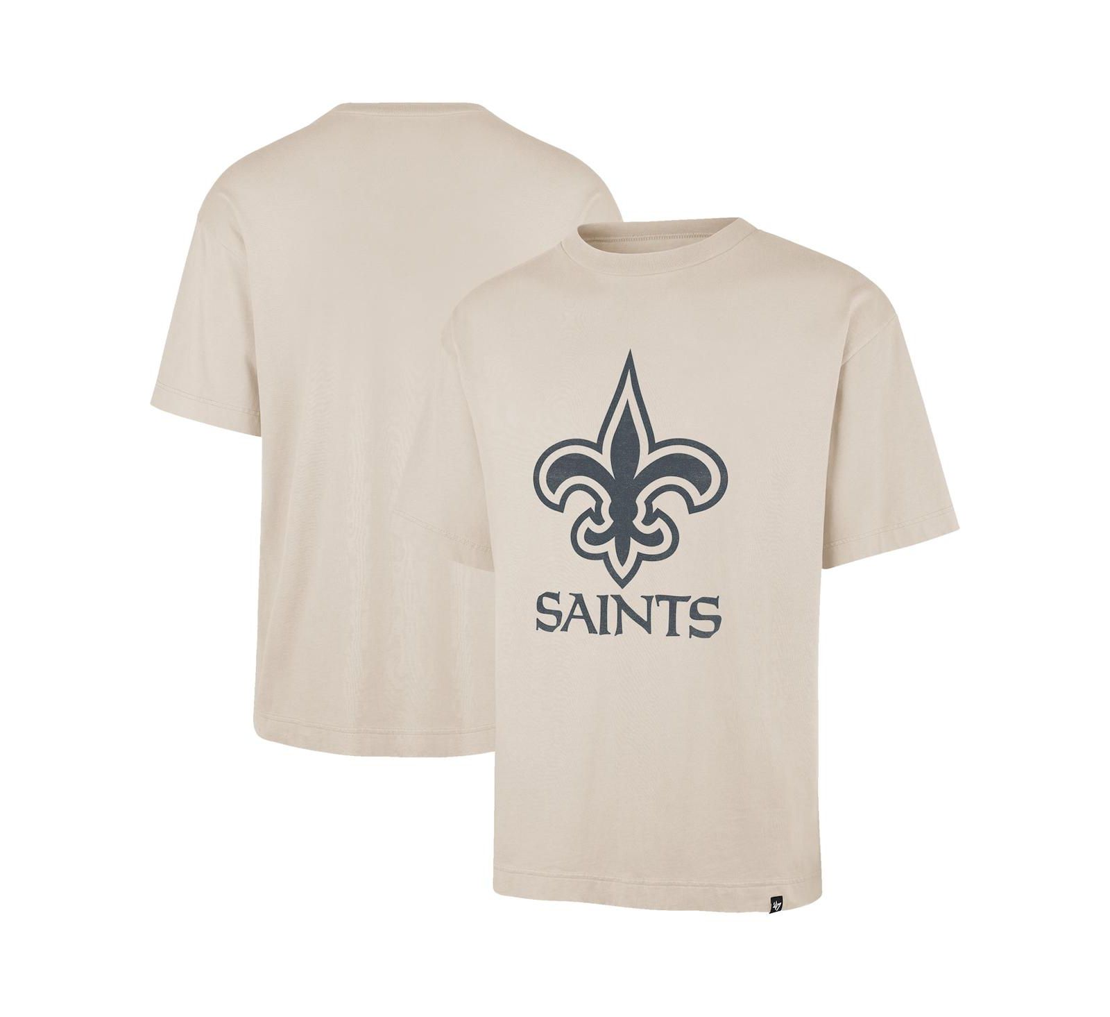 '47 Brand Men's Tan New Orleans Saints Bouldering Imprint Ravine Foundation T-Shirt