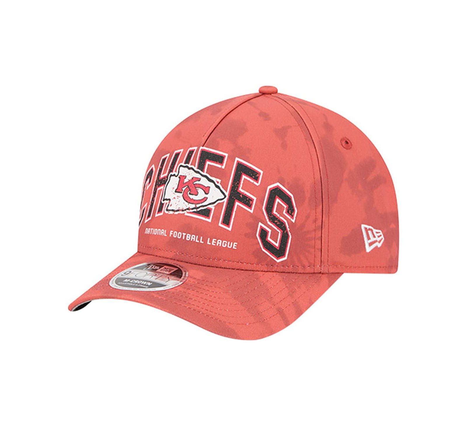 Мужская кепка New Era Kansas City Chiefs Tie Dye Fade 9Forty M-Crown A-Frame Adjustable