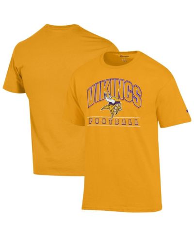 Champion Men's Gold Minnesota Vikings Football T-Shirt