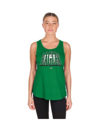 New Era Women's Kelly Green Philadelphia Eagles Summer Tank Top