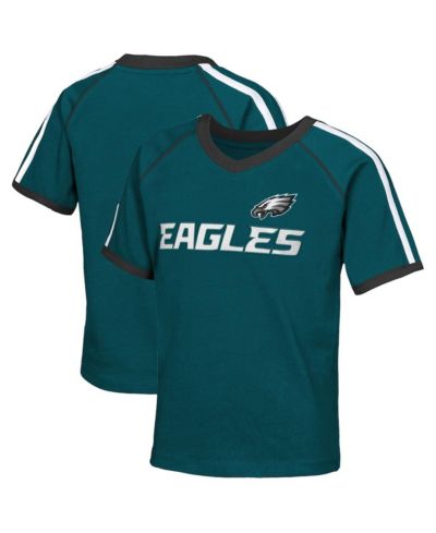 Футболка Outerstuff Big Girls Midnight Green Philadelphia Eagles Score Breaker Soccer
