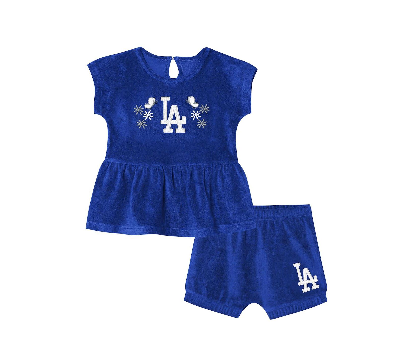 Детский комплект Outerstuff Royal Los Angeles Dodgers Fashion Top and Shorts