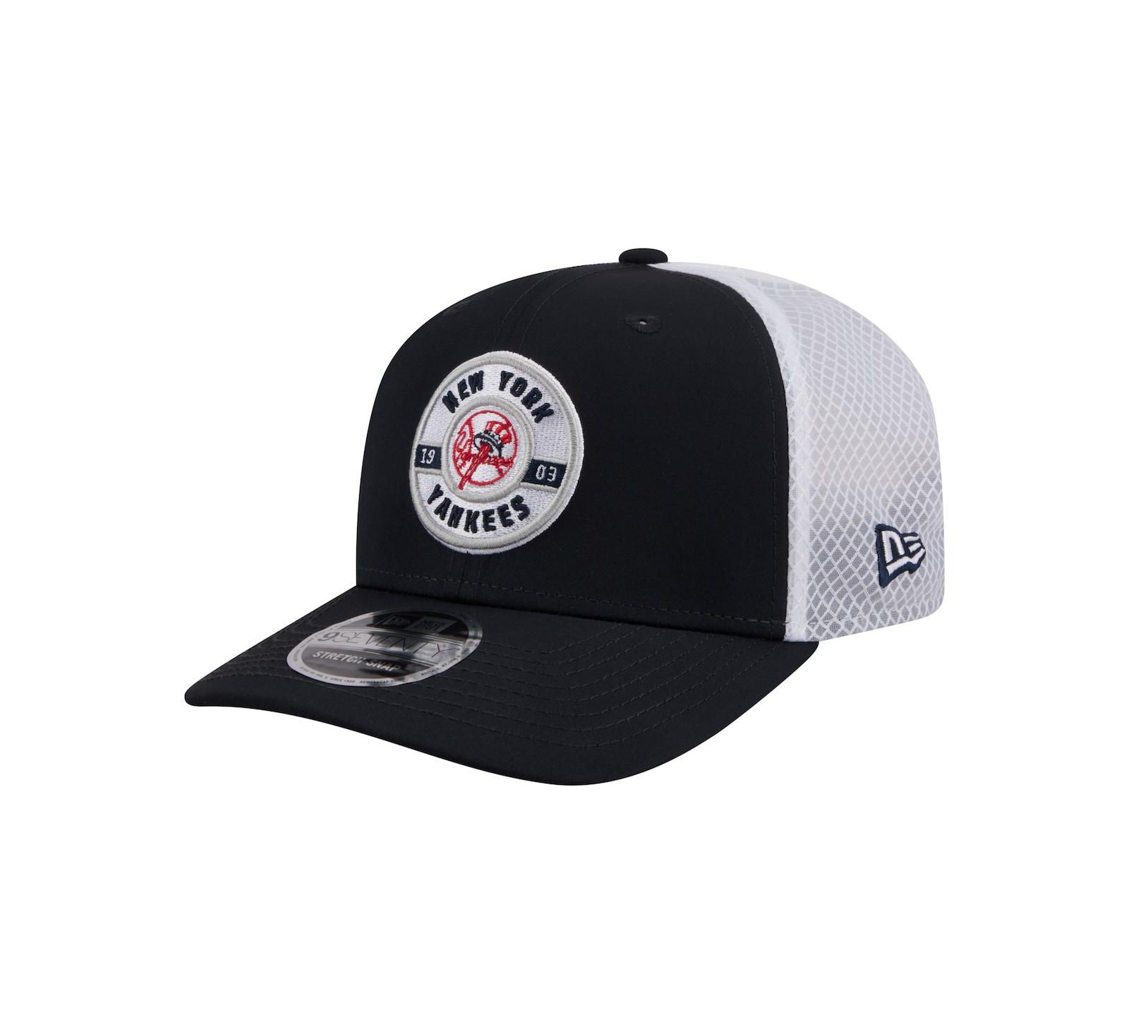New Era Мужская кепка New York Yankees Active 9SEVENTY Trucker, темно-синяя