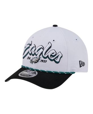 Мужская регулируемая кепка New Era Philadelphia Eagles Team Loyal A-Frame 9FORTY белого цвета