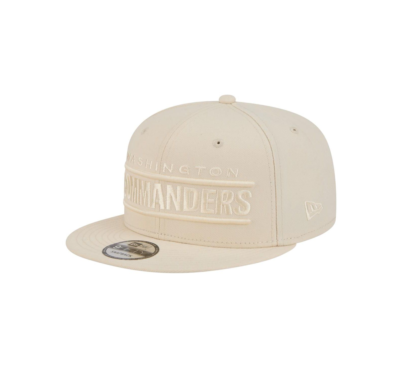 Мужская кепка New Era Washington Commanders Colorpack 9FIFTY Snapback, Cream