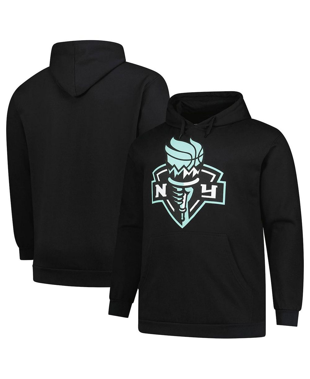 Fanatics Men's Black New York Liberty Big & Tall Team Logo Hoodie