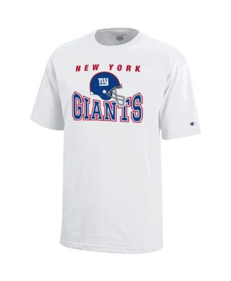 Champion Big Boys and Girls White New York Giants Graphic T-Shirt