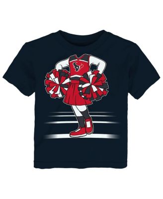 Outerstuff Girls Toddler Navy Houston Texans Game Fit T-Shirt