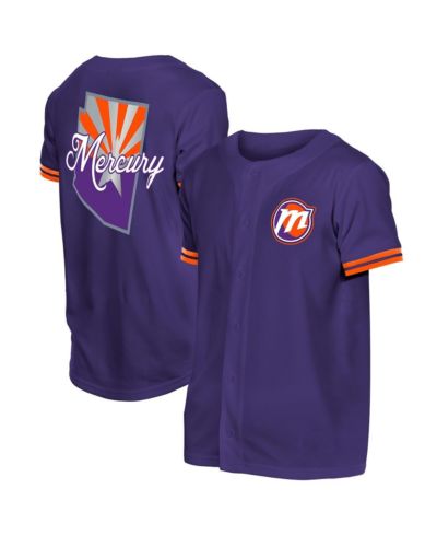 Мужская бейсболка New Era Phoenix Mercury 2026 WNBA Draft Hometown Baseball Jersey фиолетовая