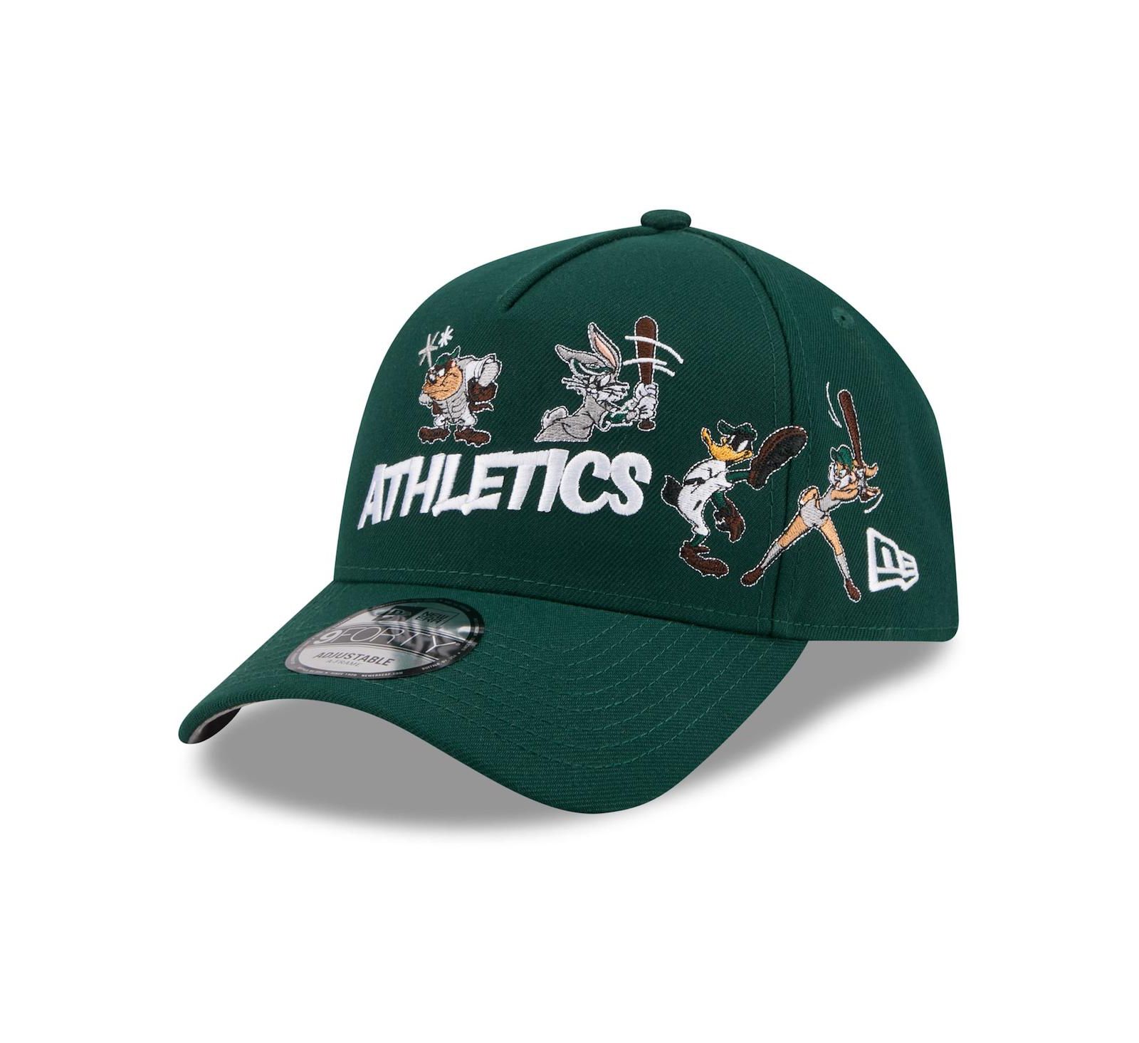 New Era кепка Looney Tunes A-Frame 9FORTY регулируемая, детская, зеленая