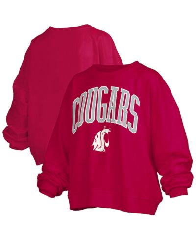 Pressbox Женский свитшот Janise Washington State Cougars