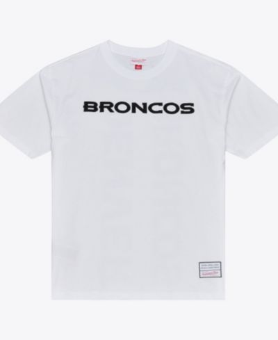 Мужская футболка Mitchell & Ness Denver Broncos Monochrome, белая