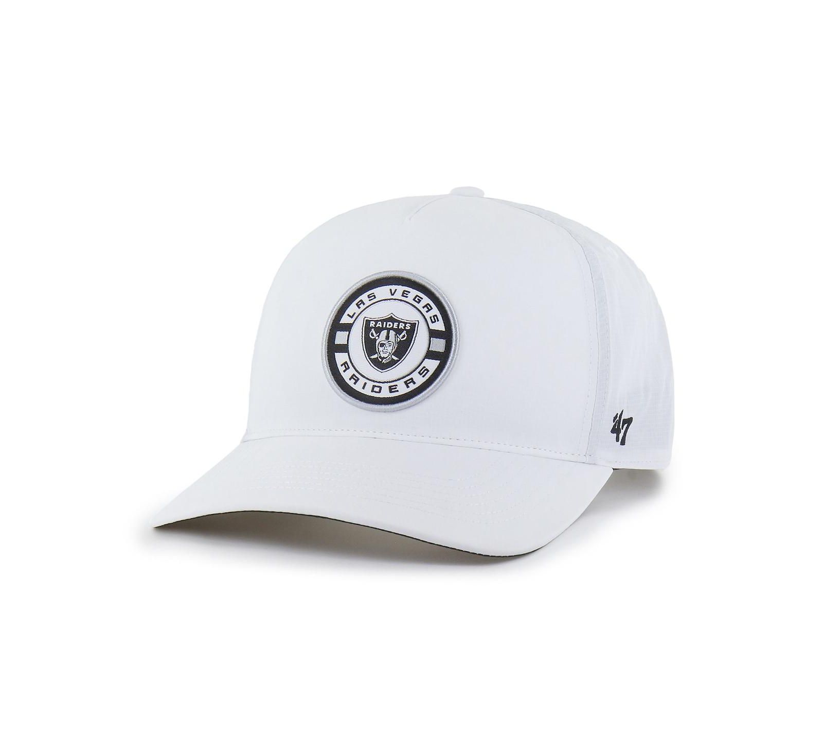 Мужская кепка '47 Brand White Las Vegas Raiders Strand Adjustable Hitch