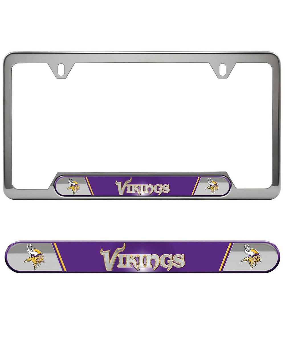 Рамка для номерного знака Logo Brands Minnesota Vikings Embossed