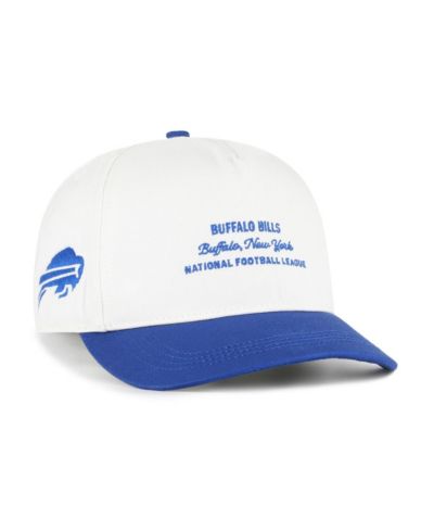 '47 Brand Мужская регулируемая кепка White Buffalo Bills Contemporary Two-Tone Hitch