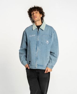 The Wild Collective Men's and Women's Denim New York Liberty Conductor Full-Zip Jacket