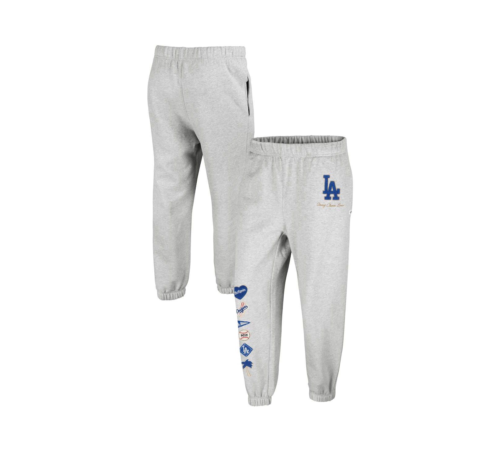 '47 Brand Women's x Heather Gray Los Angeles Dodgers Venice Jogger Pants