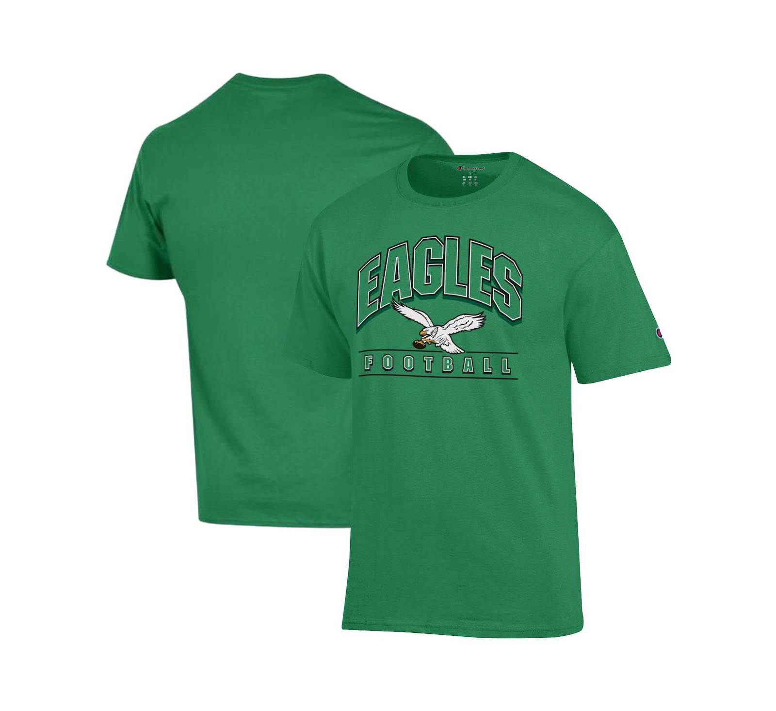 Champion Men's Kelly Green Philadelphia Eagles Jersey T-Shirt