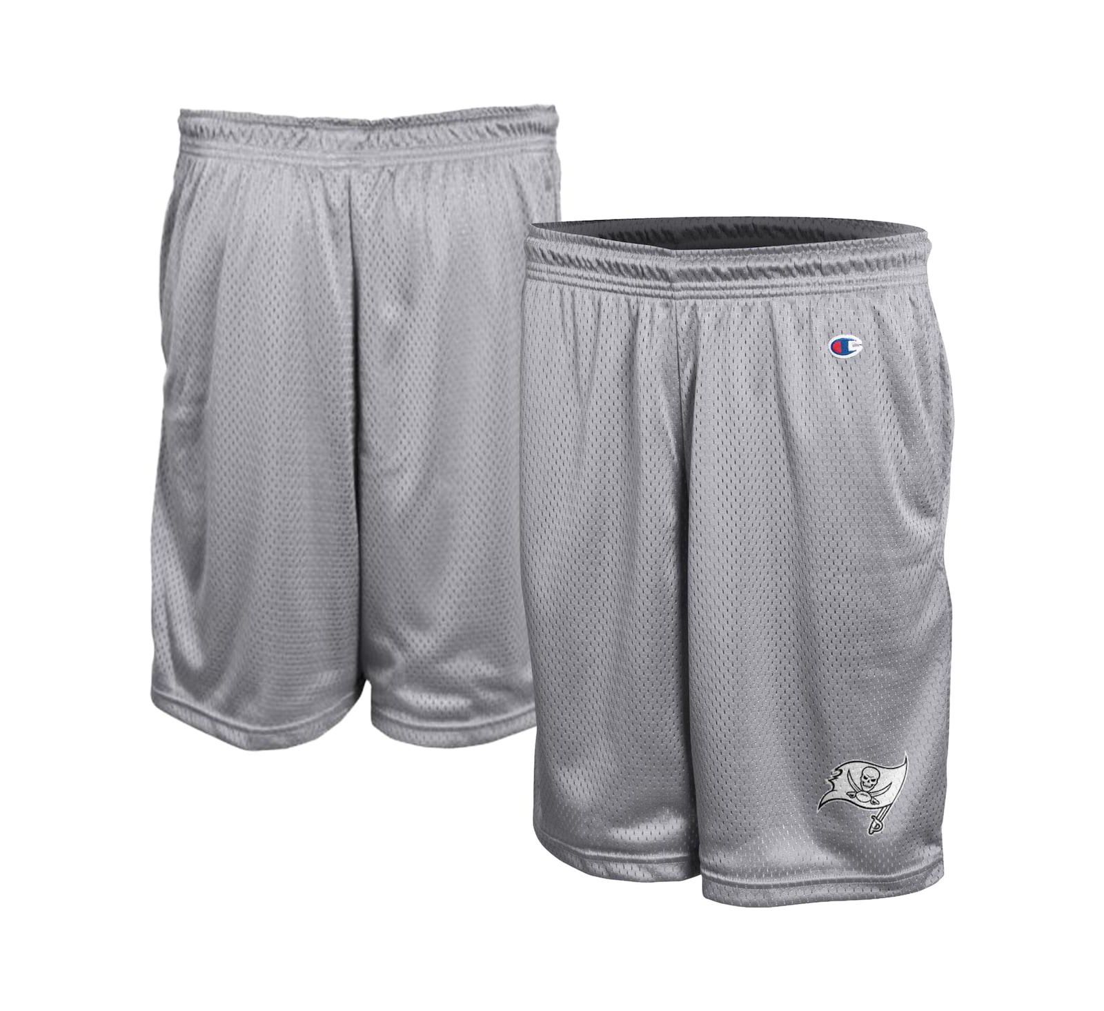 Champion Мужские сетчатые шорты Tampa Bay Buccaneers Classic Gray