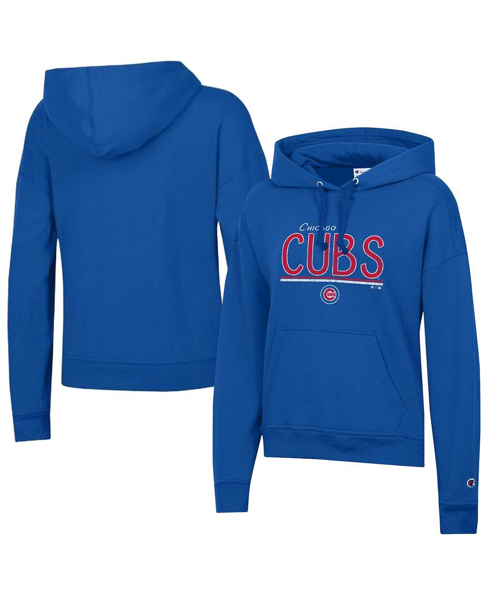 Champion Women's Royal Chicago Cubs Powerblend Hoodie