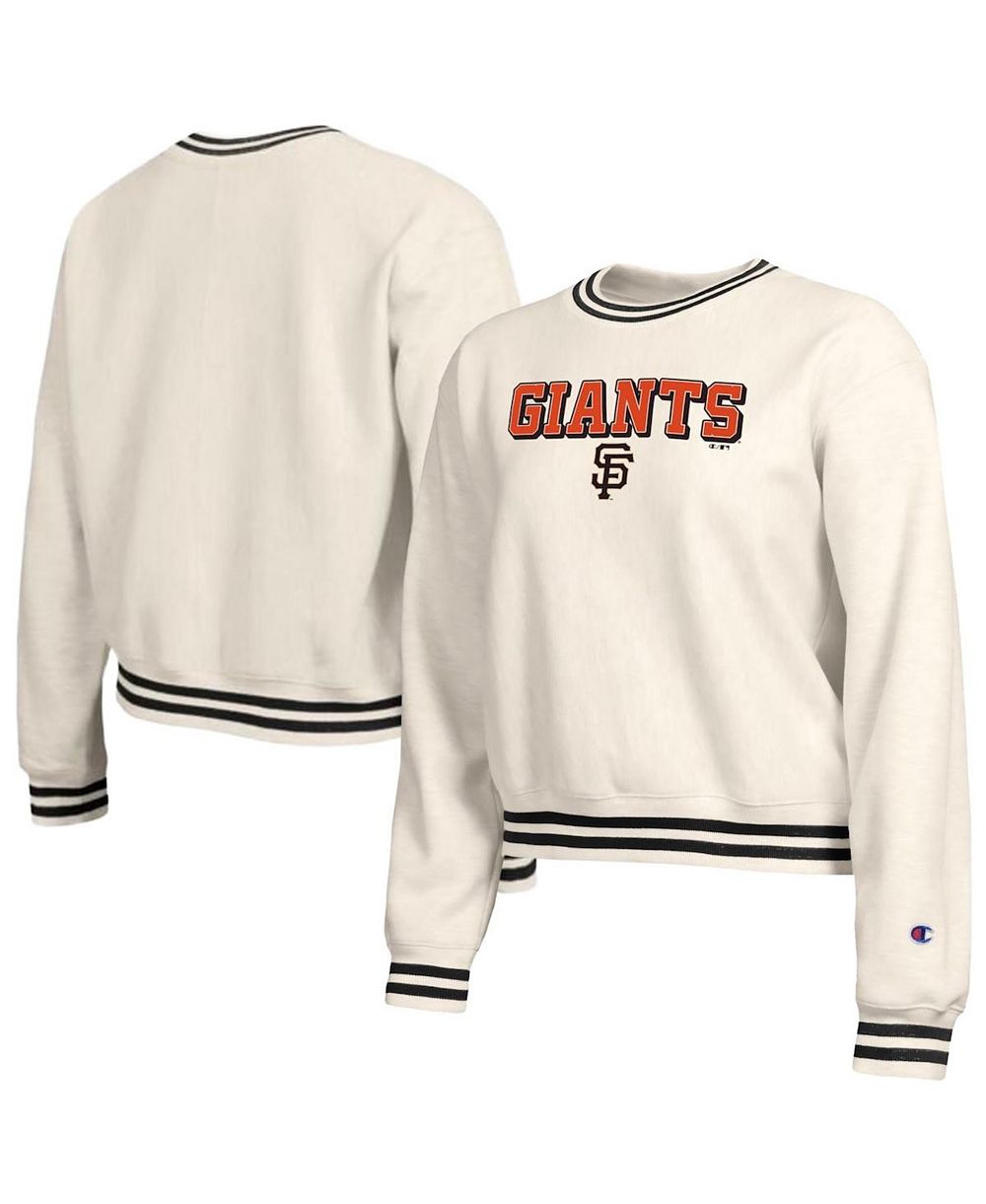 Champion свитшот женский San Francisco Giants Reverse Weave, кремовый