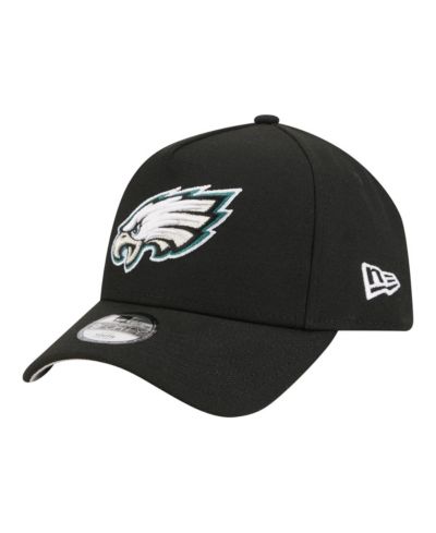 New Era Big Boys and Girls Black Philadelphia Eagles 9FORTY A-Frame Adjustable Hat