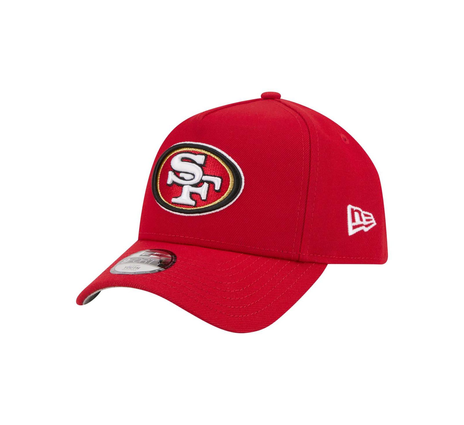 Регулируемая кепка New Era 9FORTY A-Frame для мальчиков и девочек, San Francisco 49ers