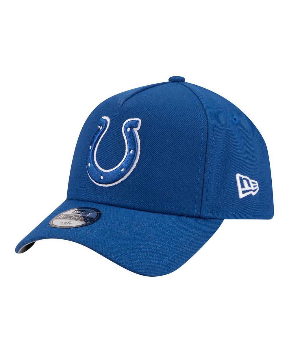 Регулируемая кепка New Era 9FORTY A-Frame для мальчиков и девочек Royal Indianapolis Colts