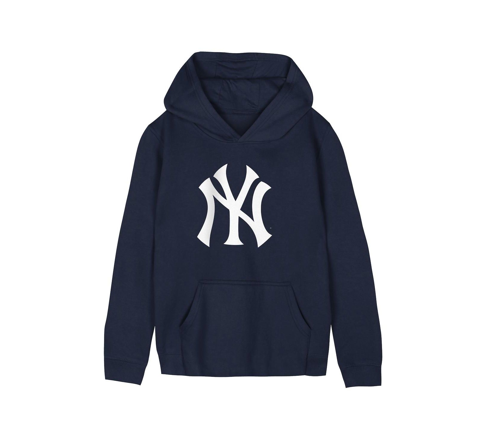 Худи Outerstuff Preschool Navy New York Yankees Primary Logo Fleece