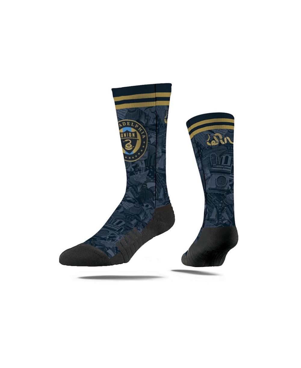 Носки Strideline Philadelphia Union Jersey Hook Premium Crew для мужчин и женщин