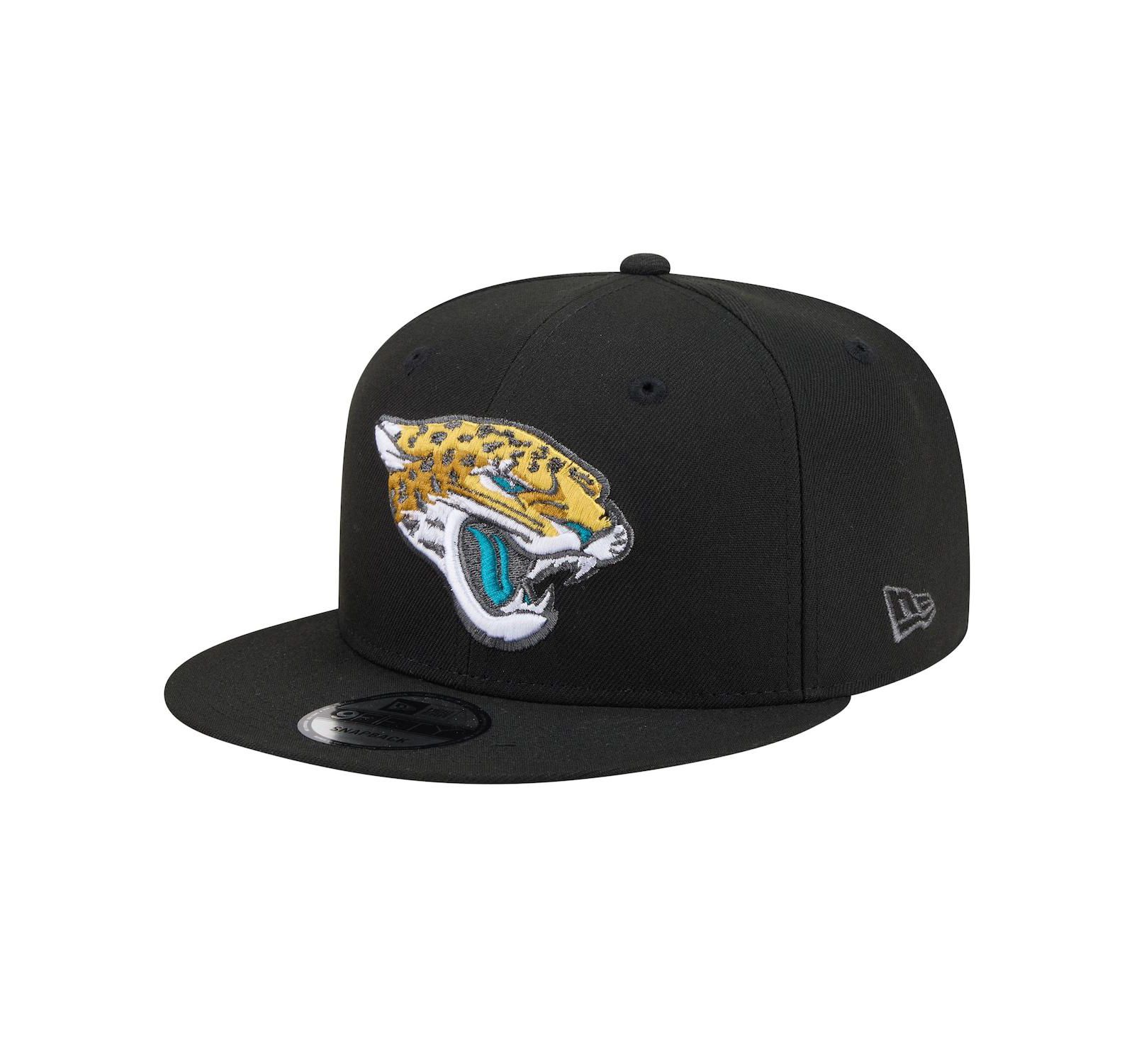 Мужская кепка New Era Jacksonville Jaguars 9FIFTY Snapback, черная