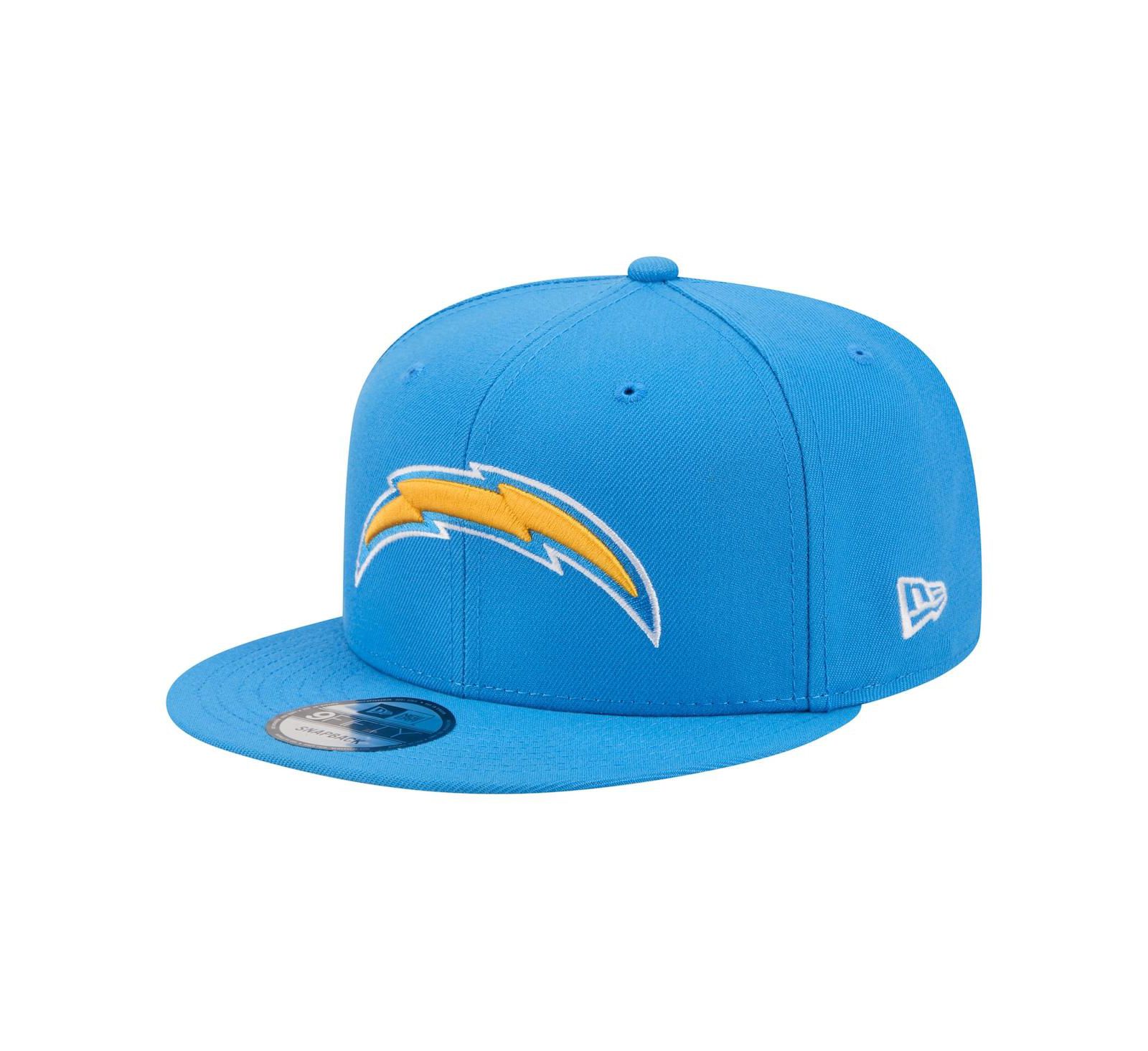 New Era Мужская кепка snapback Los Angeles Chargers 9FIFTY цвета Powder Blue