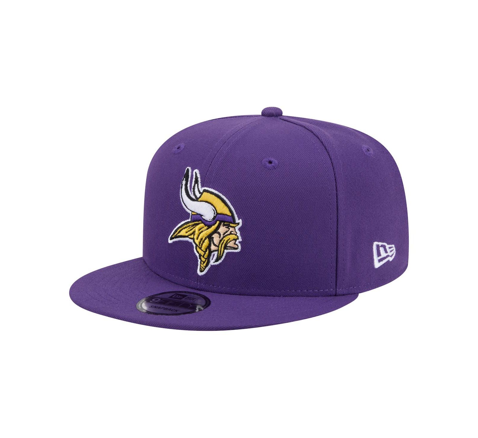New Era Мужская кепка 9FIFTY Snapback Minnesota Vikings фиолетовая