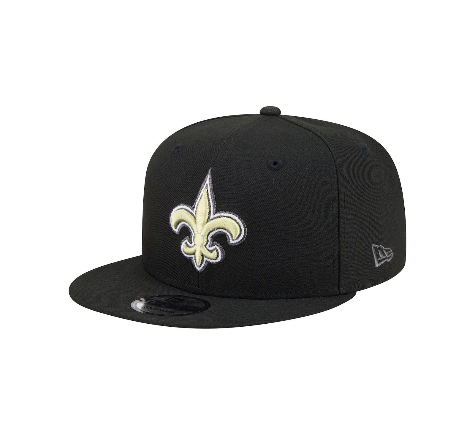 Мужская кепка New Era Black New Orleans Saints 9FIFTY Snapback