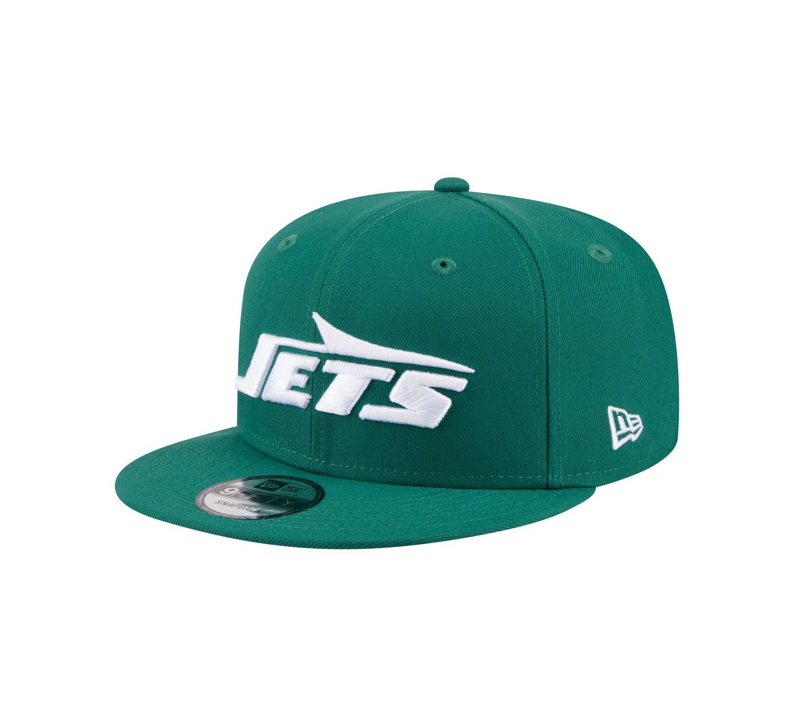 Мужская кепка New Era Green New York Jets 9FIFTY Snapback