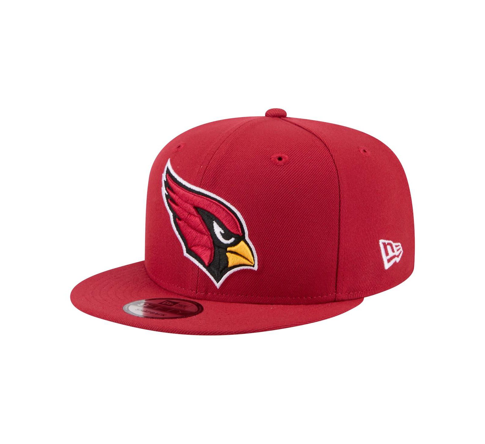 New Era Мужская кепка Snapback Arizona Cardinals, красная, модель 9FIFTY
