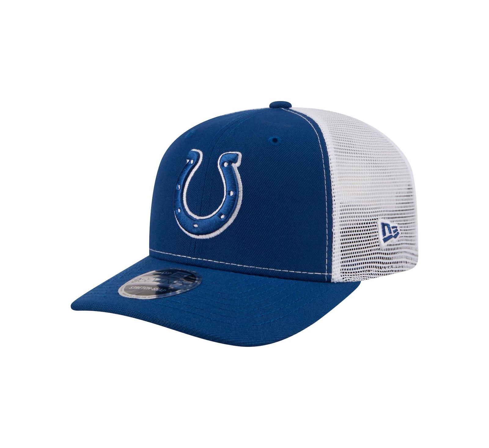 Мужская регулируемая кепка-тракер New Era Blue Indianapolis Colts 9SEVENTY
